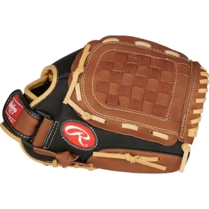 MEIZHI Mark of A Pro Youth Baseball Glove, 11.5 Inch Strap Closure Providing A Quick Close and Snug, Secure Fit